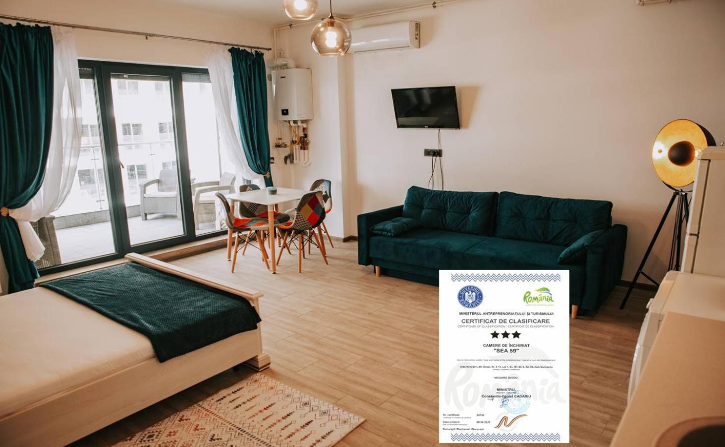 Sea 59 Apartment Mamaia Bagian luar foto